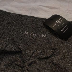 NVGTN Grey Scrunch Seamless Leggings - Med